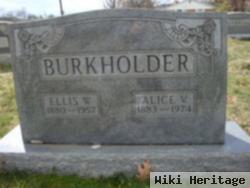 Alice V. Heatwole Burkholder