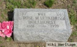 Rose M. Lutkehus Bollhorst