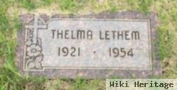 Thelma Catherine Quint Lethem