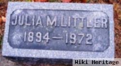 Julia M Littler