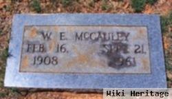 Walter E Mccauley