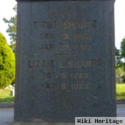 Lizzie E Shantz