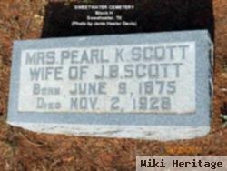 Mrs Pearl Katherine Armstrong Scott