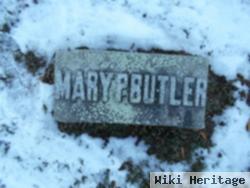 Mary P Butler