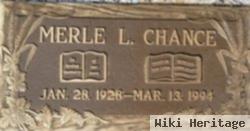 Merle L Chance