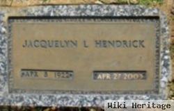 Jacquelyn "jackie" Lightfoot Hendrick