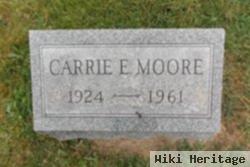 Carrie E Moore