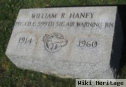 William R Haney