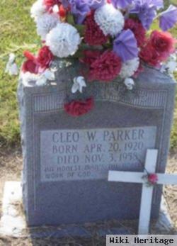 Cleo W. Parker