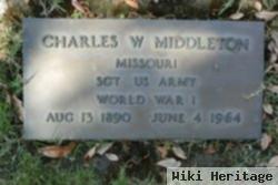 Sgt Charles Wesley Middleton