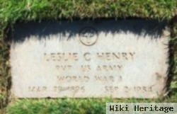 Leslie C. Henry