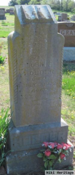 John F Holder