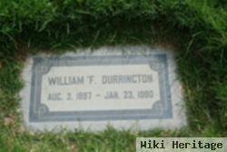 William Francis "frank" Durrington