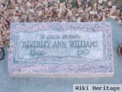 Beverly Ann Williams