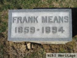 Frank Means