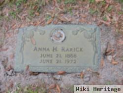 Anna H Rarick