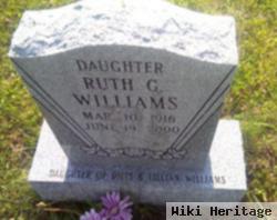 Ruth G Williams