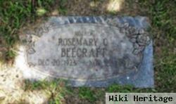 Rosemary C Beecraft