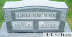 F Alice Greenwood