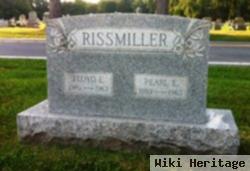 Pearl E Rissmiller