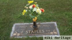 Harold B Staples