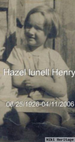 Mrs Hazel Lynell "mema" Henry Wilder