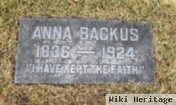 Anna Anderson Backus