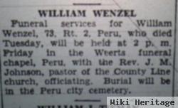 William Wenzel