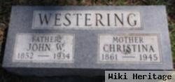 John W Westering