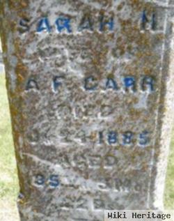 Sarah H. Carr