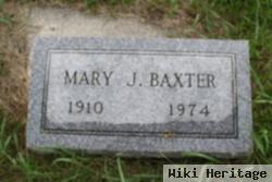 Mary J Baxter