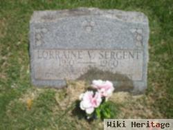 Lorraine V. Collett Sergent