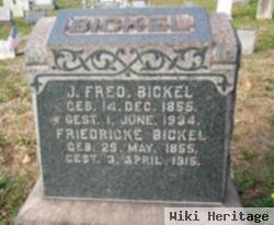 J Fredrick Bickel