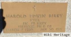 Harold Edwin Birky