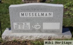 Cesil Orean Musselman