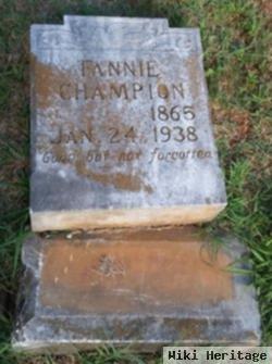 Fannie Champion