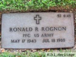 Ronald R Rognon