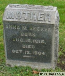 Anna M Becker