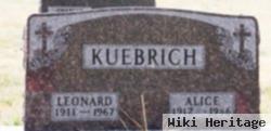 Leonard William Kuebrich