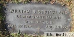 William B Strickland