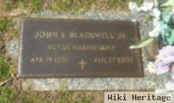 Sgt John L Blackwell, Jr