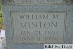 William M Minton