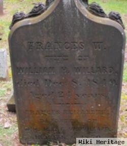 Frances W Willard