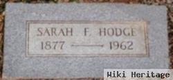 Sarah F. Hodge