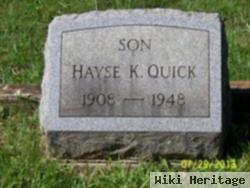 Hayse K. Quick