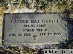 Harold Max Quayle