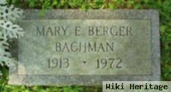 Mary E. Berger Bachman