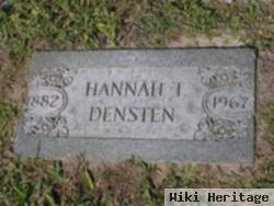 Hannah T Densten