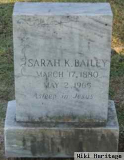 Sarah K. Gibbs Bailey