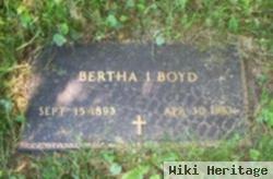 Bertha I Boyd